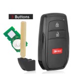 2021-2024 Toyota Sequoia Tacoma / 3-Button Smart Key / PN: 8990H-0C030 / HYQ14FBX (Aftermarket)